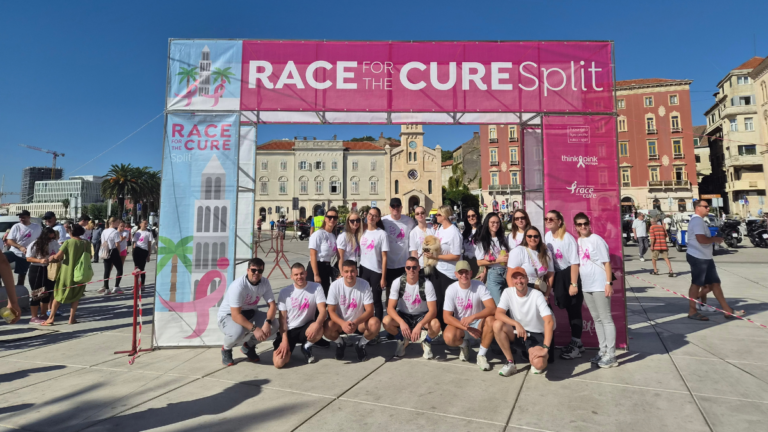 Tim Auto Malla Split na utrci Race for the Cure u Splitu 2026.